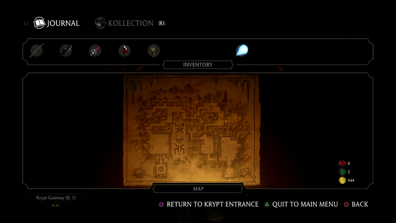 Illustration for article titled Mortal Kombat X's Krypt Makes Unlocking Random Crap A Blast